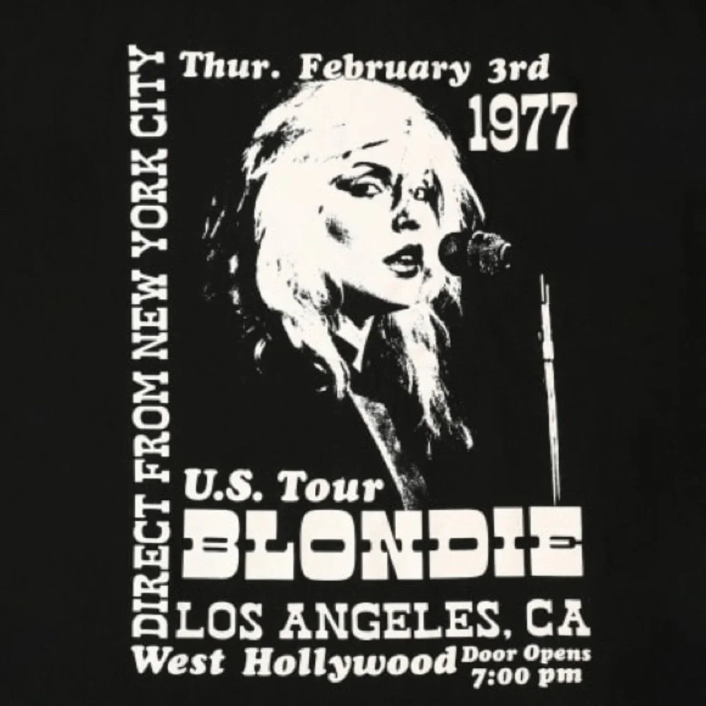 Retro Style Blondie Concert TShirt - Picture 2 of 3